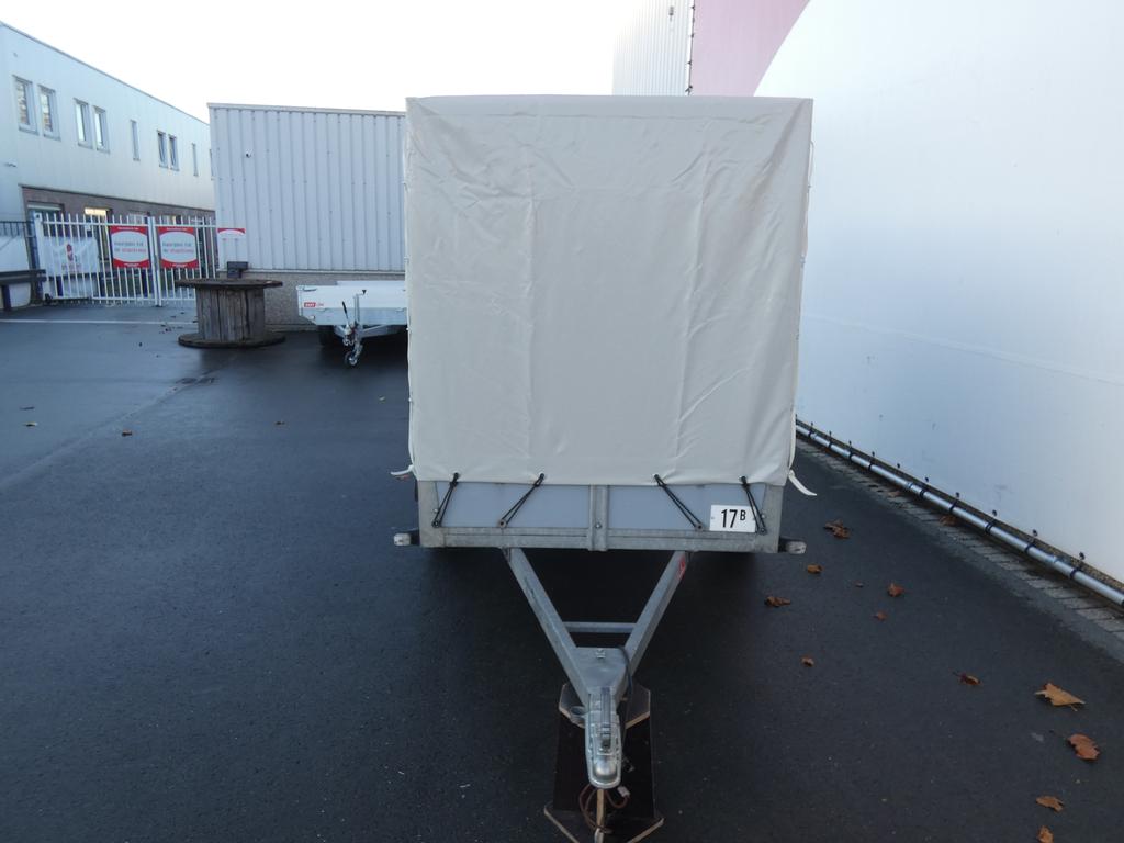 Loady huifaanhangwagen enkelas 250x130x150cm 750kg